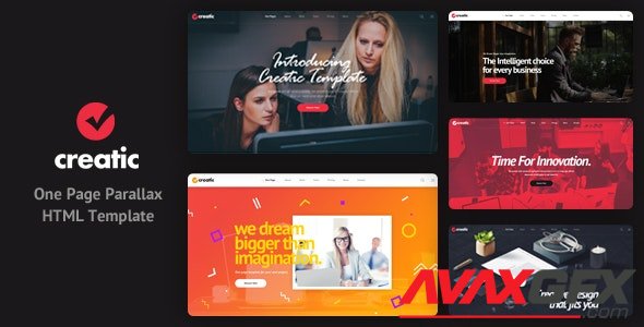 ThemeForest - Creatic v1.0 - One Page Parallax HTML Template (Update: 23 November 19) - 24879770