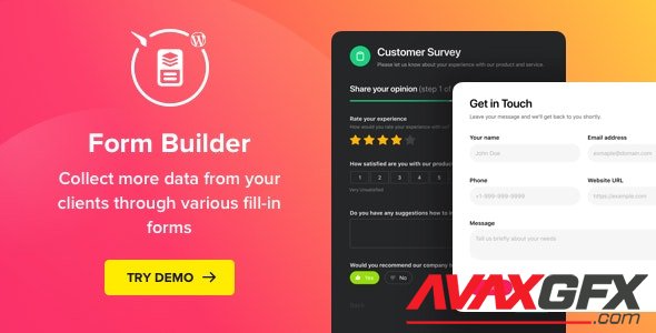 CodeCanyon - Form Builder v1.5.1 - WordPress Form Builder - 22496923