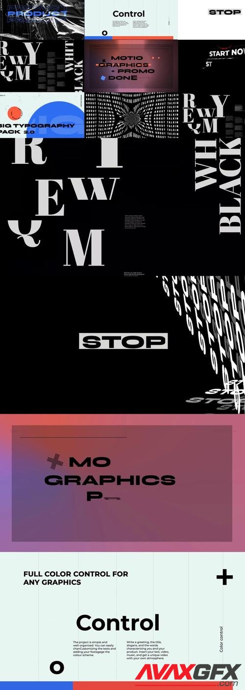 MotionArray – Big Kinetic Typography Pack 1014443