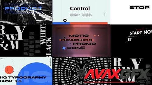 MotionArray – Big Kinetic Typography Pack 1014443