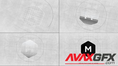 MotionArray – Mosaic Grid/Architecture Logo 989145