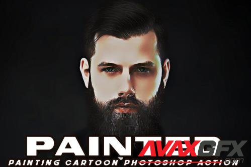 Digital Painted Photoshop Action - DXGDYMA