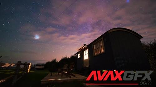 MotionArray – A Shepherd's Hut Under The Stars 1041933