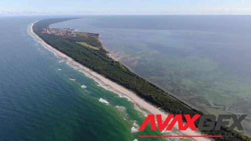 MotionArray – Aerial View Of Hel Peninsula In Poland 1035914