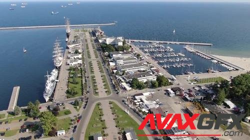 MotionArray – The Port Of Gdynia In Poland 1035905