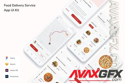 Food Delivery Service App UI Kit 46F64NH