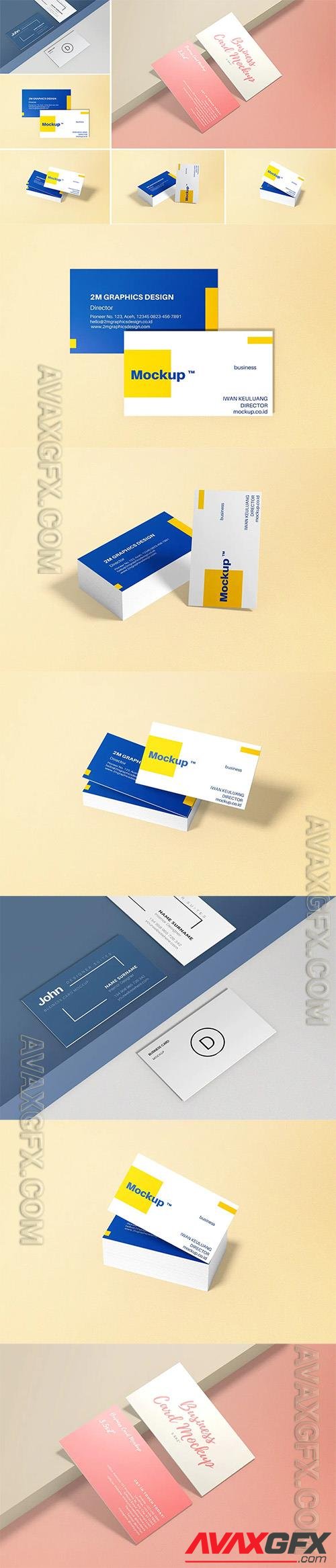 Business Card Mockups 3MGEZVS