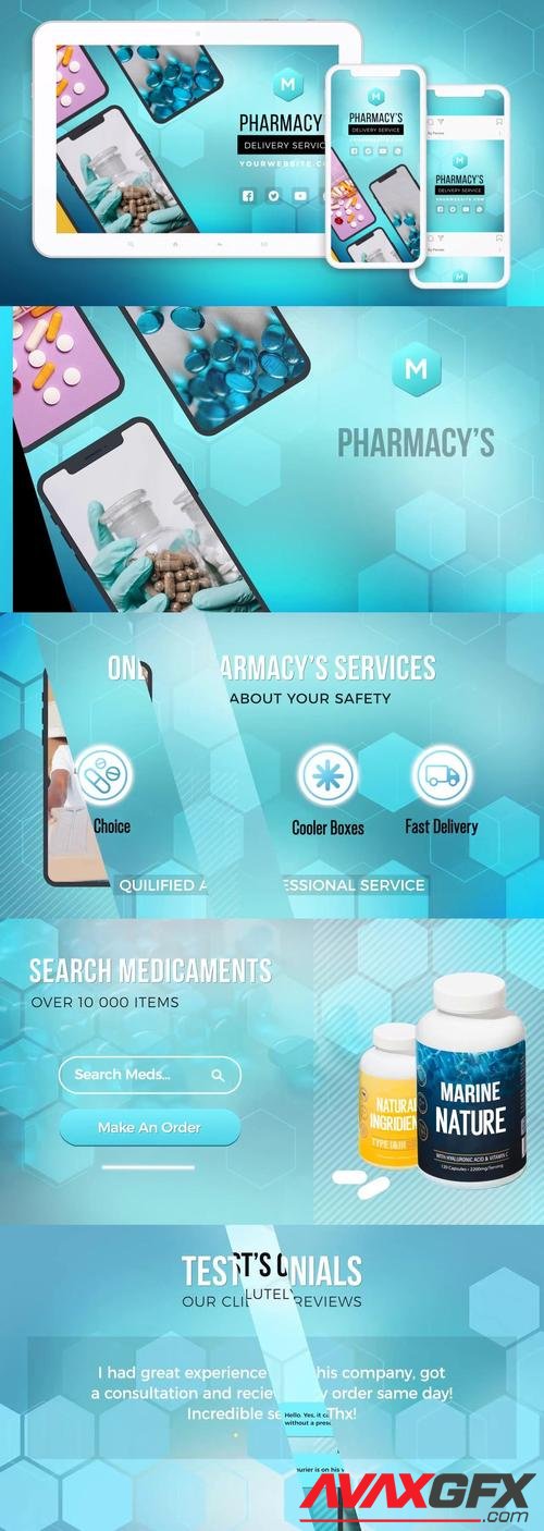 MotionArray – Pharma Delivery Promo 971294