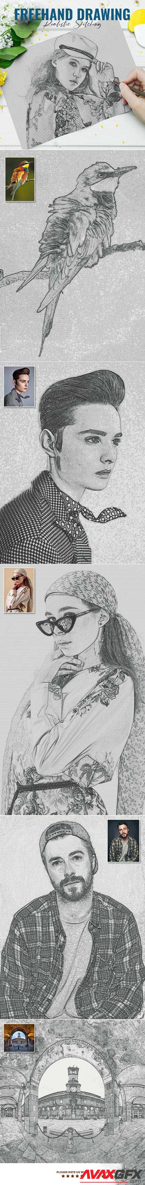 GraphicRiver - Freehand Drawing Sketch 33954631