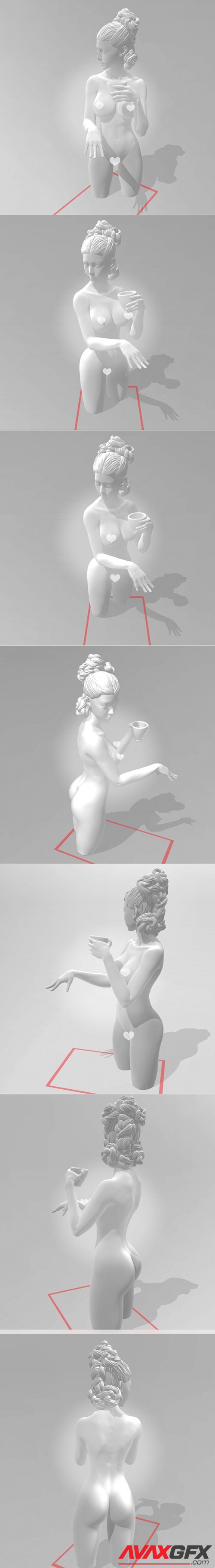 Classical woman v.2-3 – 3D Printable STL