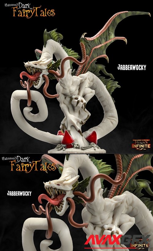 Jabberwocky – 3D Printable STL