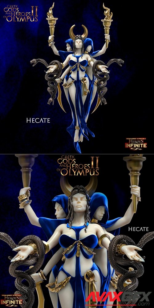 Hecate – 3D Printable STL