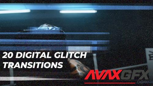 MotionArray – Digital Glitch Transitions 990318