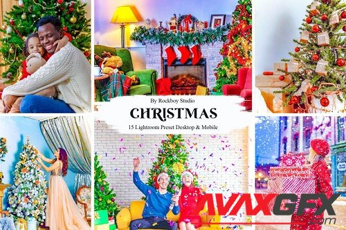 15 Christmas Lightroom Presets