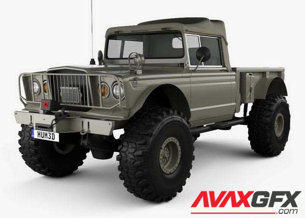 Jeep Kaiser M715 Olive Drab Ogre 1967