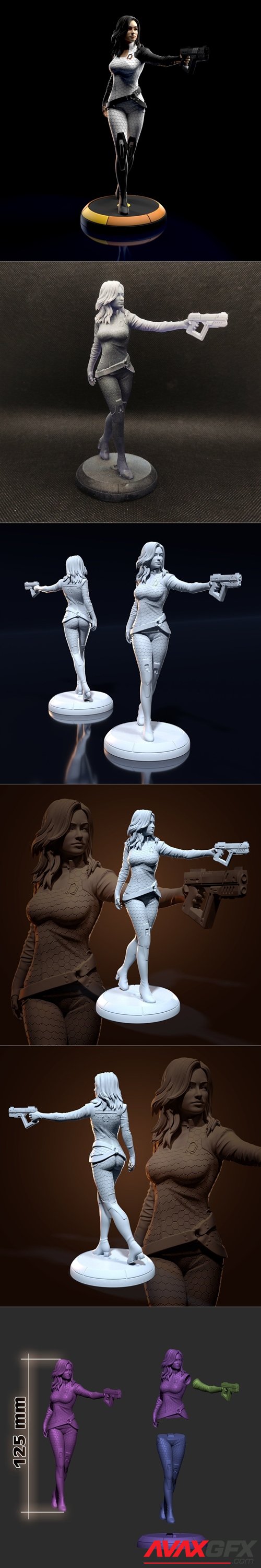 Miranda – 3D Printable STL