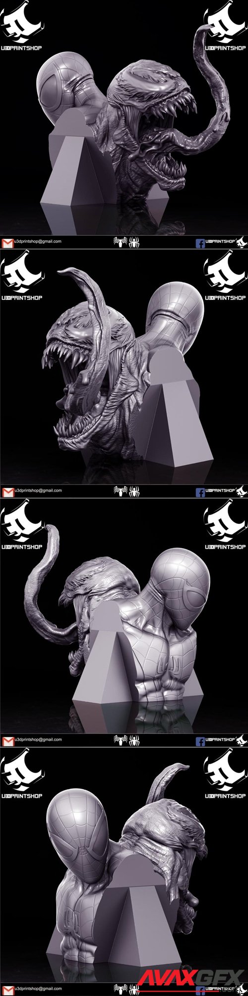 Venom Spider – 3D Printable STL