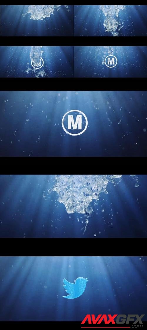 MotionArray – Water Splash Logo 764968