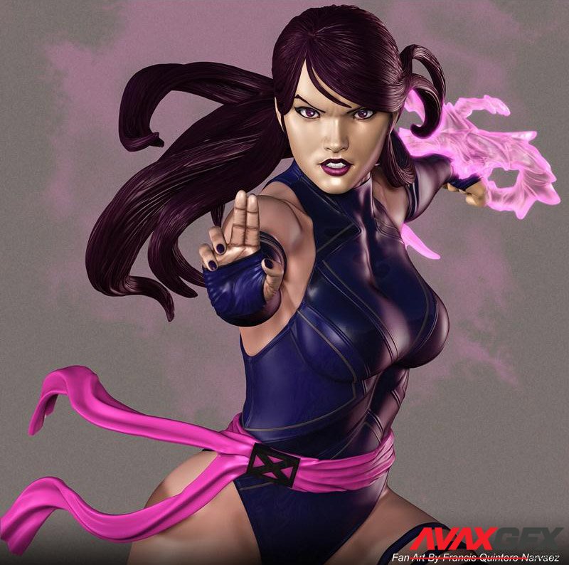 Psylocke X-Men 3D Printable STL