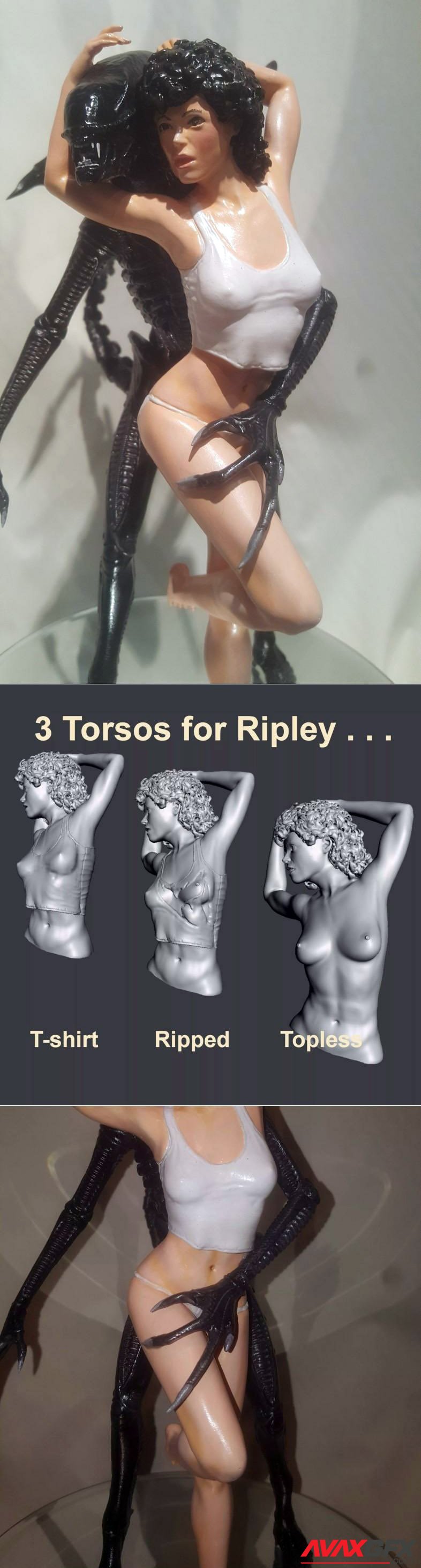 Ellen Ripley 3D Printable STL