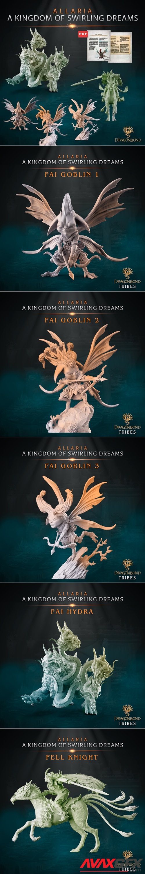 A Kingdom of Swirling Dreams – 3D Printable STL