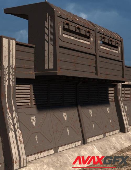 Sci-Fi Perimeter Walls