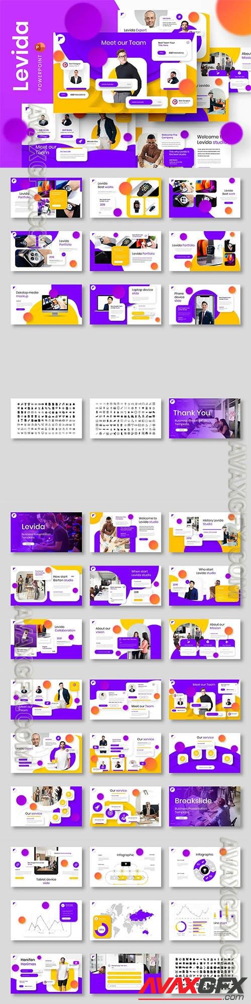 Lavida – Business Powerpoint, Keynote and Google Slides Template