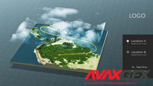 MotionArray – 3D Maps & Routes Creator 594652