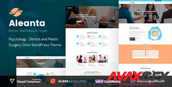 ThemeForest - Aleanta v1.3.3 - Psychology Consulting Theme - 22593761