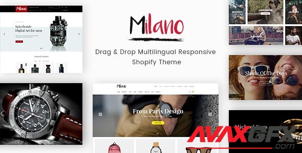 ThemeForest - Milano v2.0.0 - Drag & Drop Multilingual Responsive Shopify Theme - 19273525