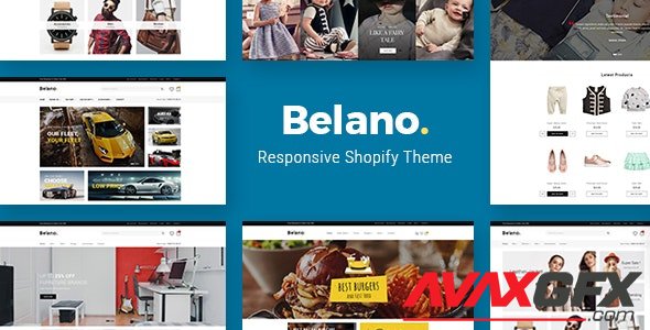 ThemeForest - Belano v2.0.0 - Sectioned Drag & Drop Fashion Shopify Theme - 20239339
