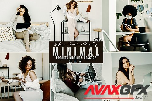 Minimal Photoshop Action & Lightrom Presets - 34249526
