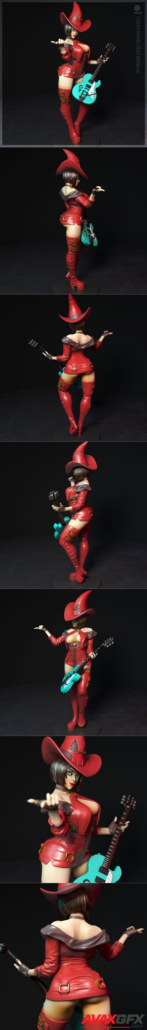 I-No - Guilty Gear – 3D Printable STL