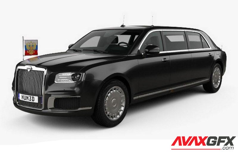 Aurus Senat Presidential Limousine 2018