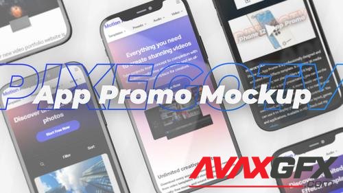 MotionArray – App Promo Mockup - Phone 12 Presentation 1040315