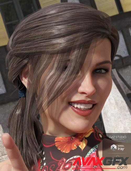 Savage Braid for Genesis 8 Female(s)