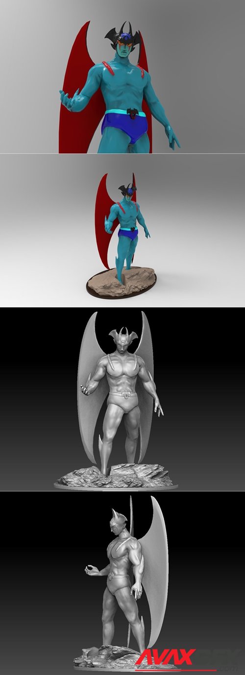 Devilman – 3D Printable STL