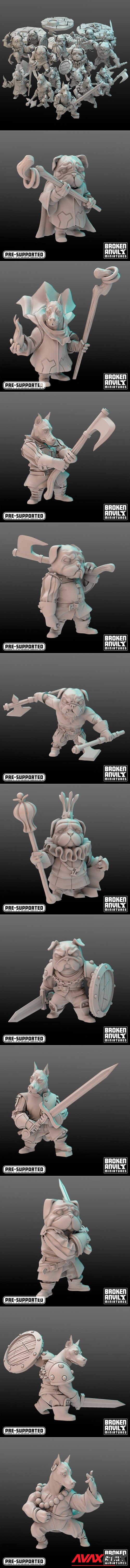 Broken Anvil - Barkonians – 3D Printable STL