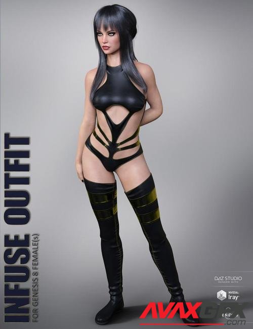 Infuse Outfit for Genesis 8 Females