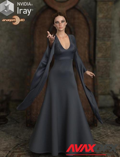 VERSUS - dForce May Gown for Genesis 8 Females