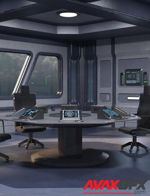 Sci Fi Conference Room