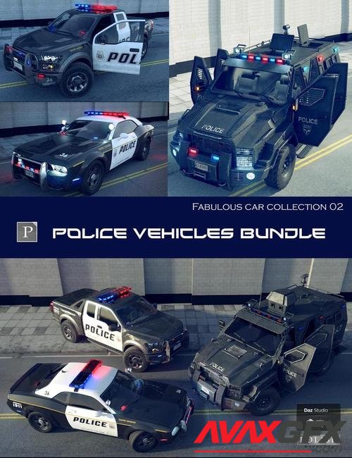 Police Vehicles Bundle