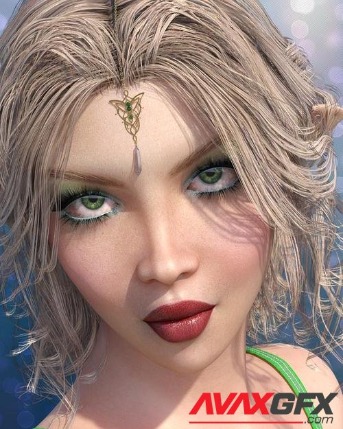 Twizted Elven Forehead Pieces