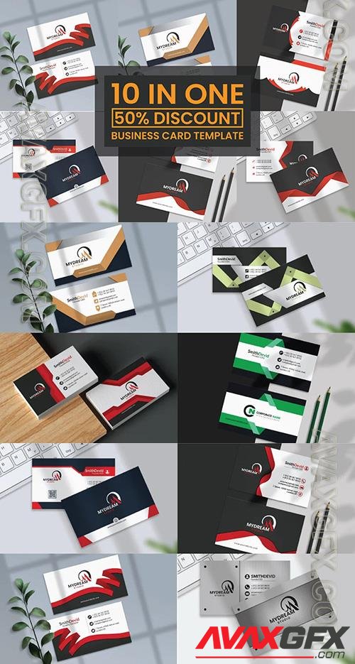 Creative Business Card Design Bundle Vol3 Corporate Identity o181626