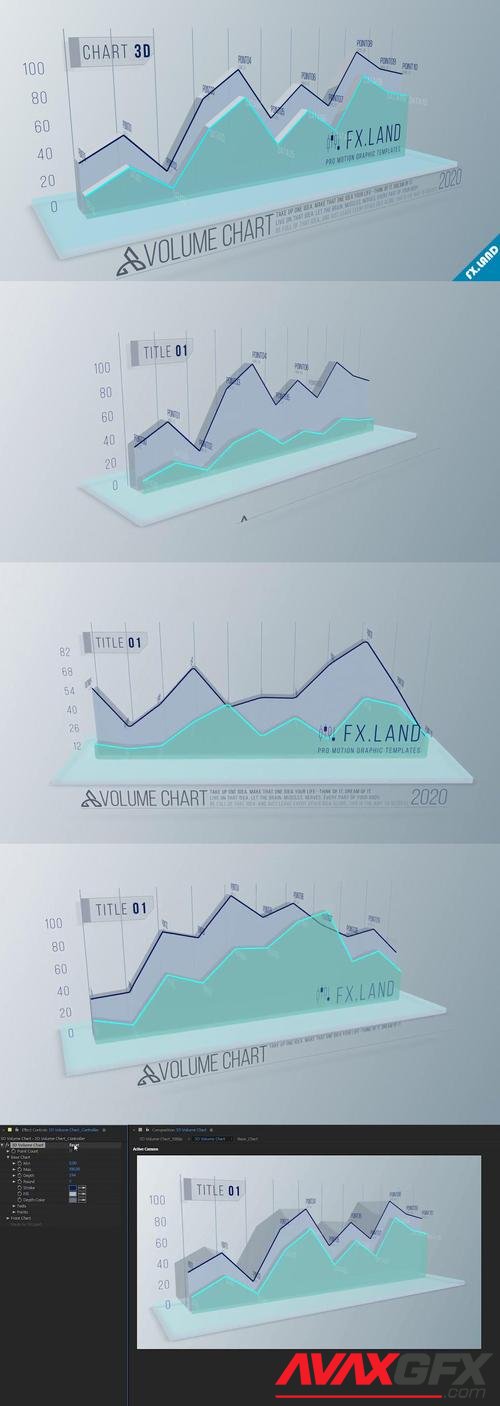 MotionArray – 3D Volume Chart 417373