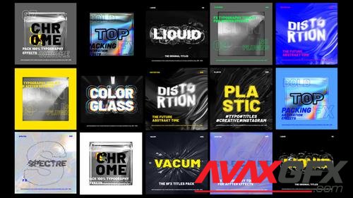 MotionArray – FX Typography Toolkit 571620