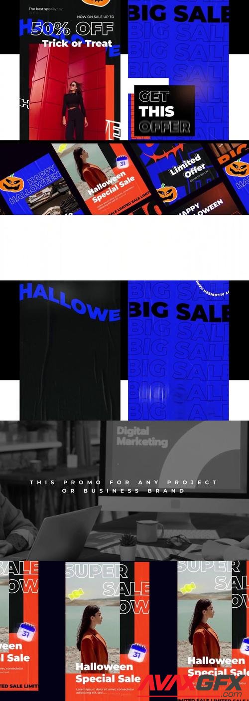 MotionArray – Halloween Sale Product Stories 1049876