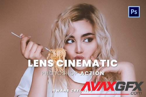 Lens Cinematic Photoshop Action