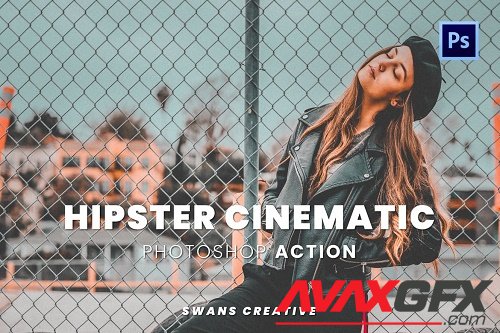 Hipster Cinematic Photoshop Action