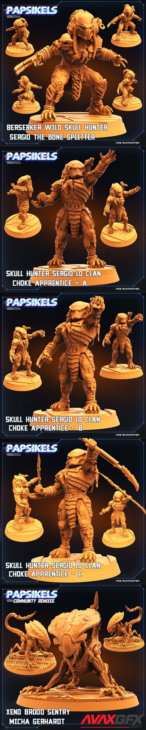 Papsikels Community Remixes – 3D Printable STL